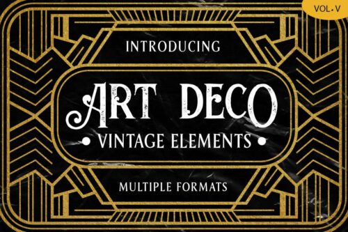 Art Deco - Vintage Badges Vol. V