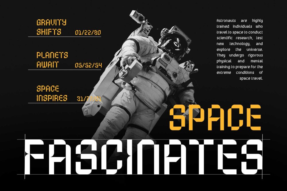 Bytalion Unique Futuristic Font Ideal For Movie Title