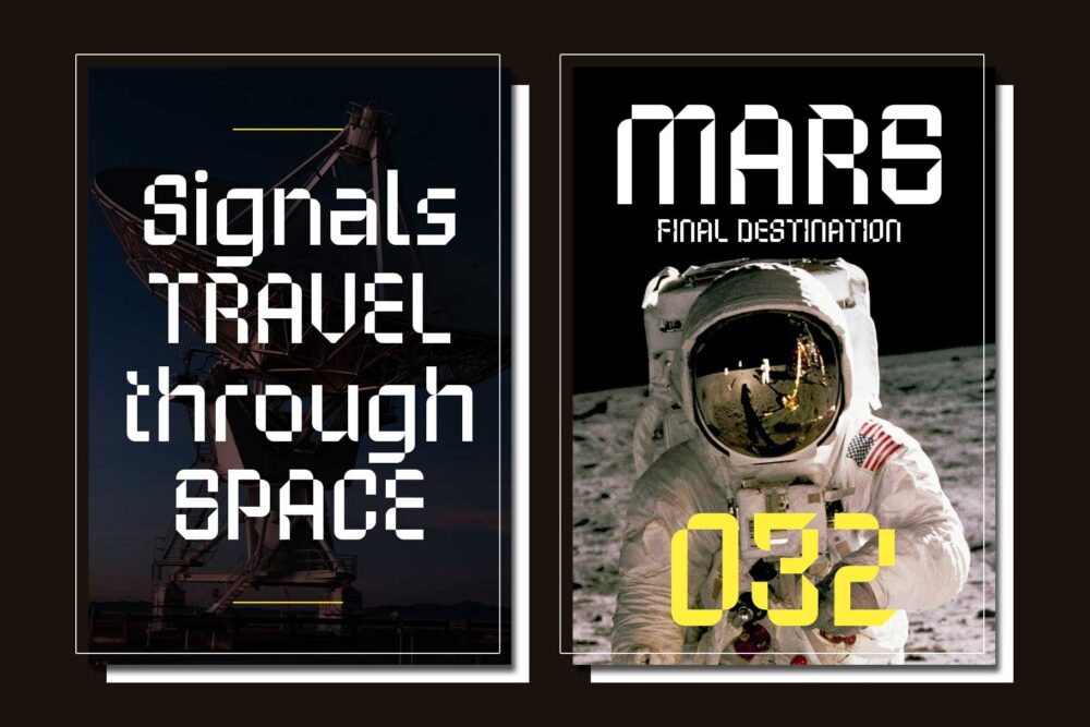 Bytalion Unique Futuristic Font Ideal For Movie Title