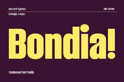 Bondia - Condensed Family