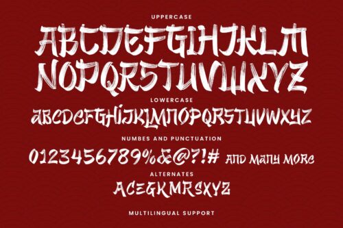 Japanese Font Style