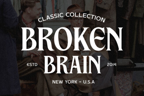 Brillante Siempre Font a sophisticated serif style
