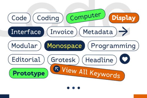 Interform typeface ideal for coding, UI, and editorial layouts