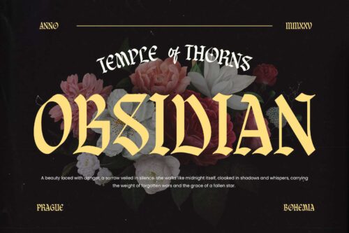 Braveson Font Preview – Blackletter Typeface for Bold Display