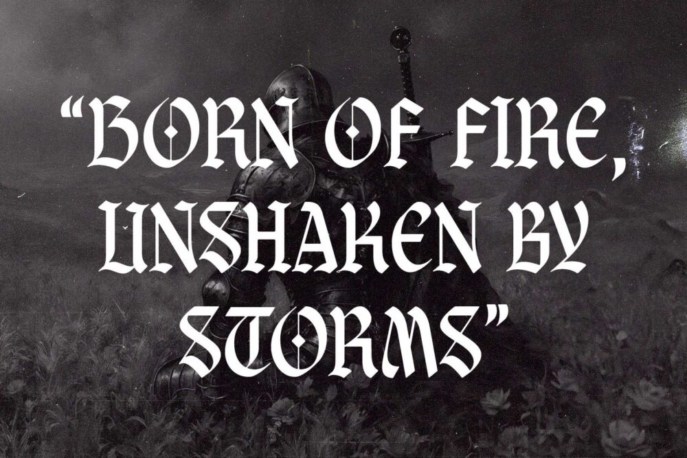 Braveson Font Preview – Blackletter Typeface for Bold Display