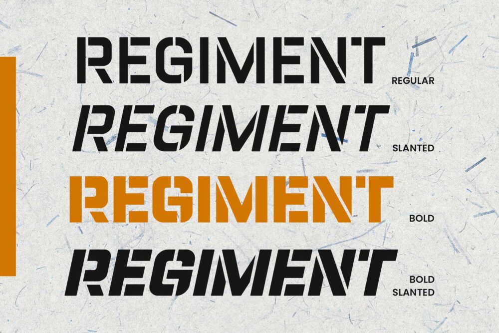 Champions Stencil typeface for logos, jerseys, and posters