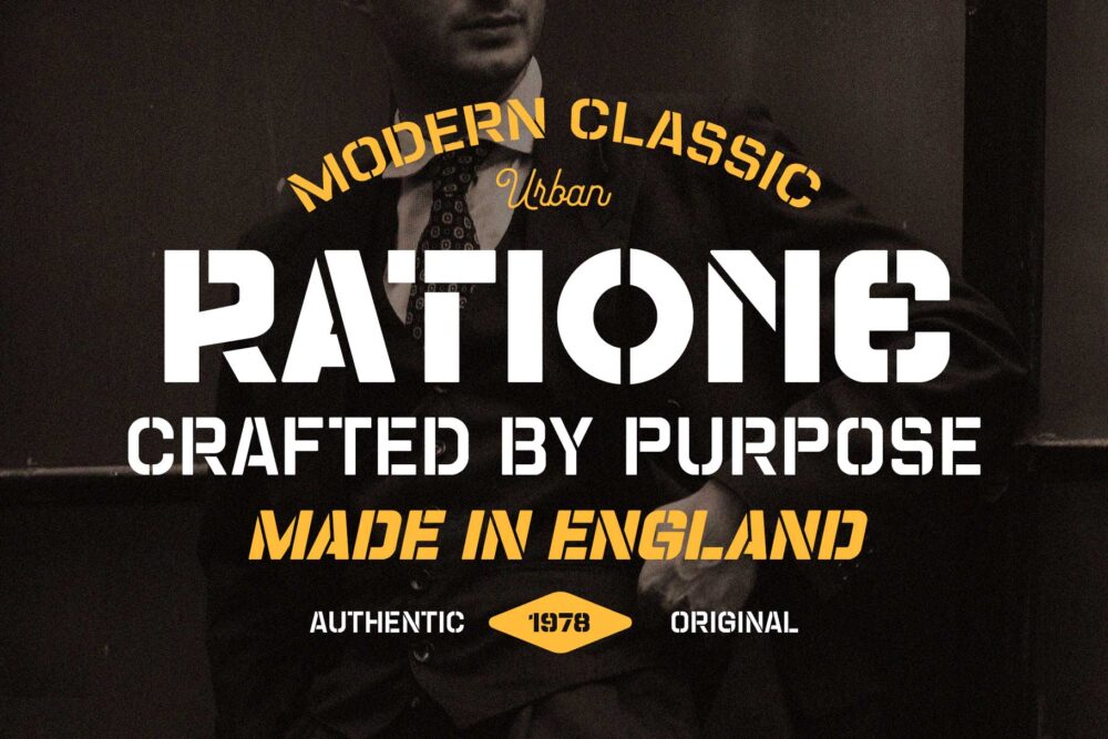 Champions Stencil typeface for logos, jerseys, and posters
