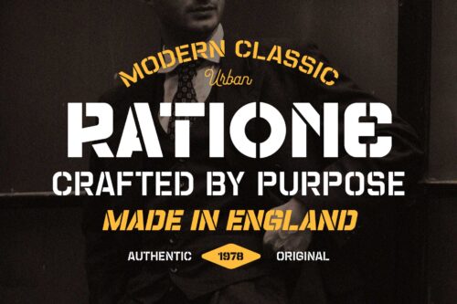 Champions Stencil typeface for logos, jerseys, and posters