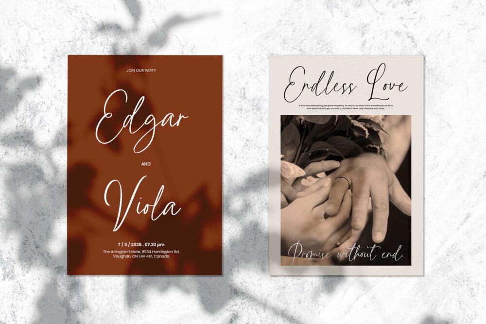 Natural handwriting font – Rainlight script for weddings and branding