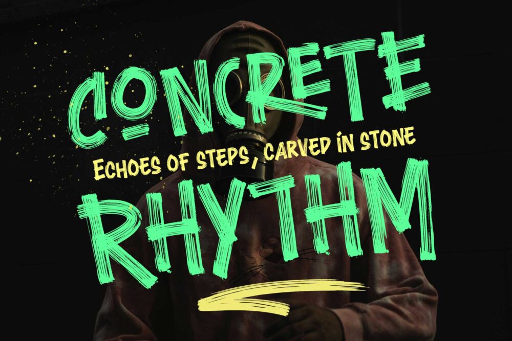 Throwback Glorious – expressive brush font with dry brush texture