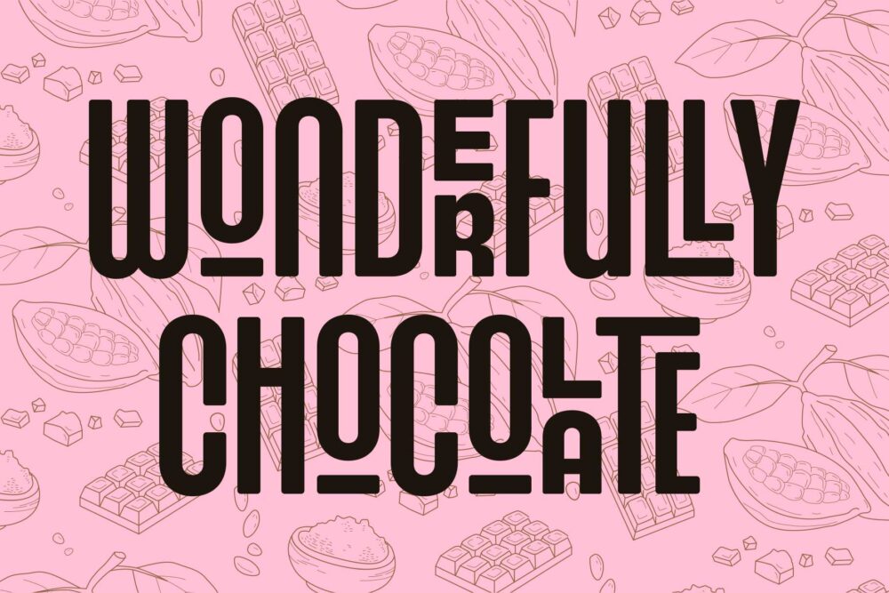 Neuronicle condensed sans font with playful style