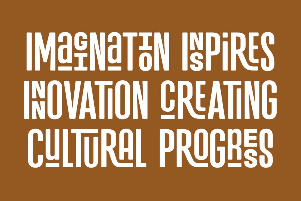 Neuronicle condensed sans font with playful style