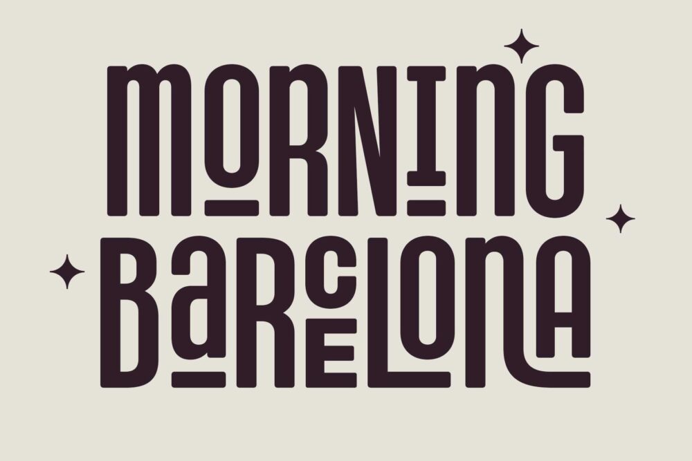 Neuronicle condensed sans font with playful style