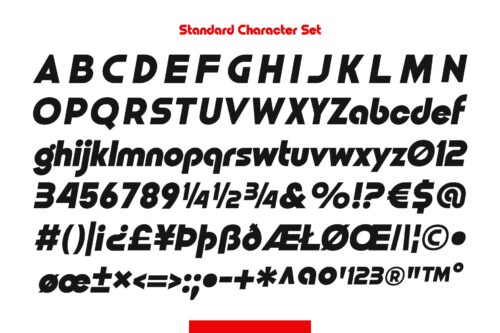 Versatile sans serif font for logo and branding – Mongule