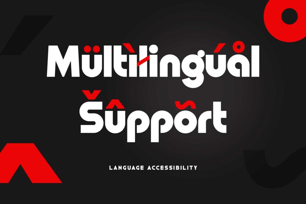 Versatile sans serif font for logo and branding – Mongule