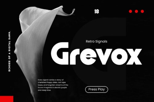 Versatile sans serif font for logo and branding – Mongule