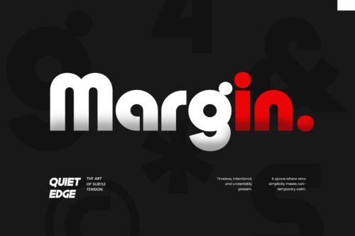 Versatile sans serif font for logo and branding – Mongule