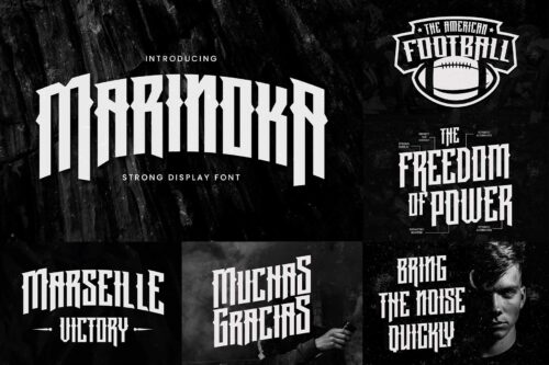 Sale Font Collection Various Styles