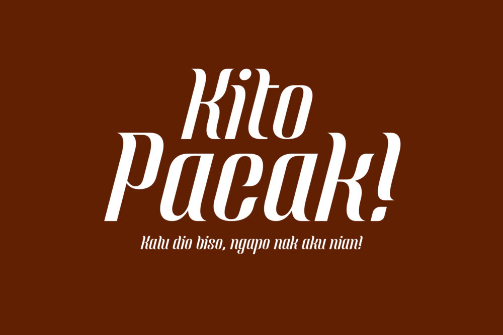 modern minimalist typeface with cultural influence