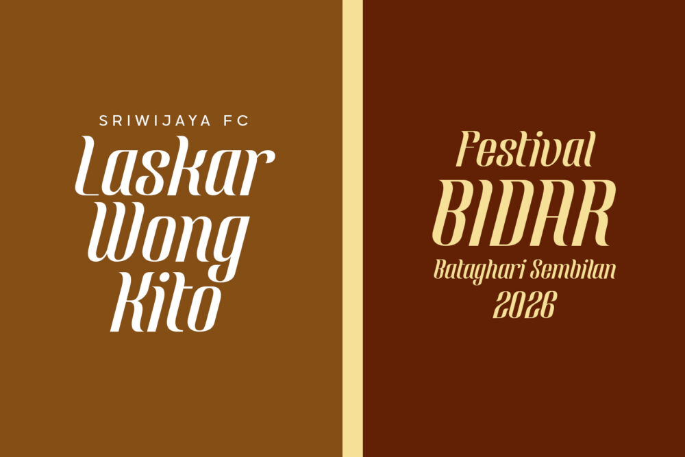 modern minimalist typeface with cultural influence