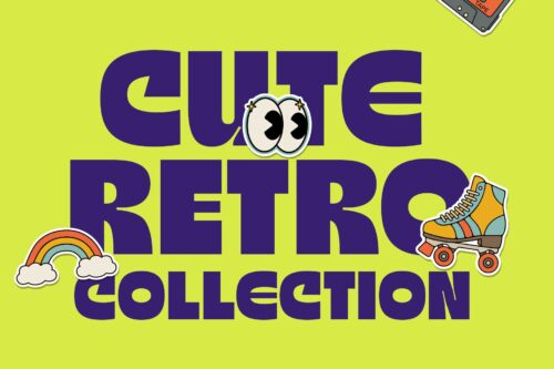 Musha bold retro display font preview with funky typography