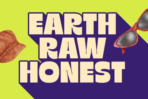 Musha bold retro display font preview with funky typography