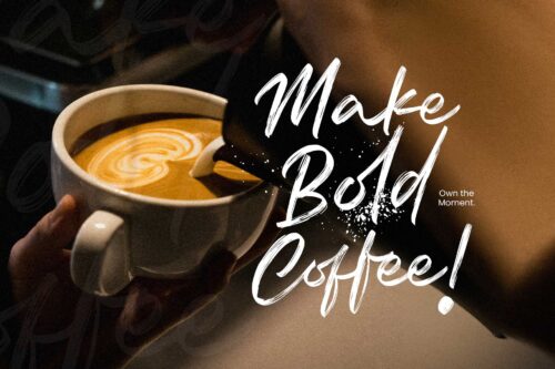 Relsika rough script font with expressive handwritten brush style