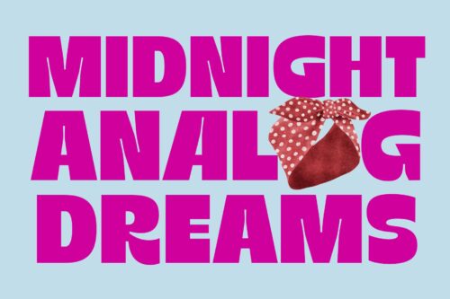 Musha bold retro display font preview with funky typography