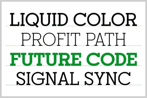 Huggels bold slab serif typeface for branding and editorial