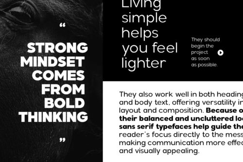 Balimo sans serif font for branding, editorial, and UI design