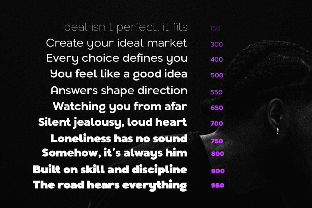Balimo sans serif font for branding, editorial, and UI design