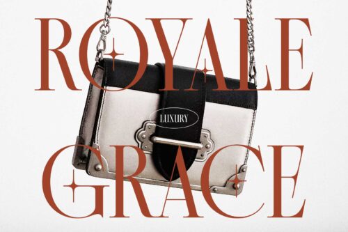 Elegant modern classic serif font for wedding and branding