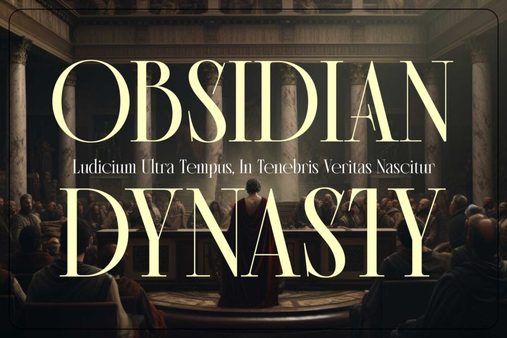 Elegant modern classic serif font for wedding and branding