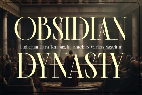 Elegant modern classic serif font for wedding and branding