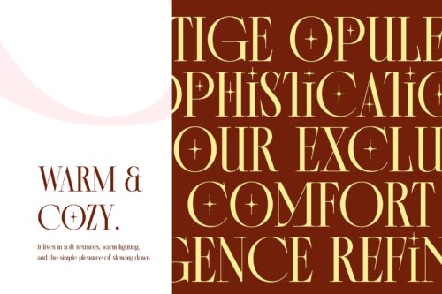 Elegant modern classic serif font for wedding and branding