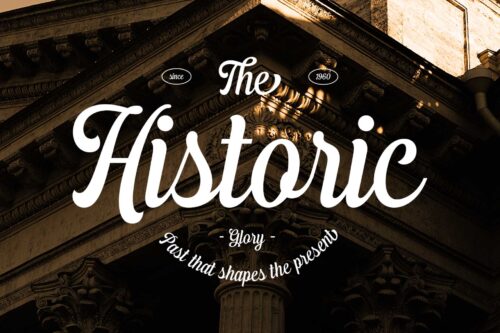 Youth Shandey bold brush lettering style for branding and headlines