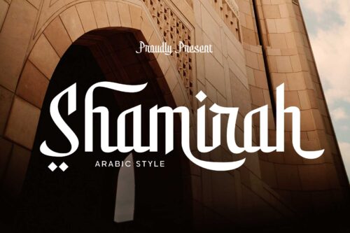 Shamirah – Arabic Style Display Font