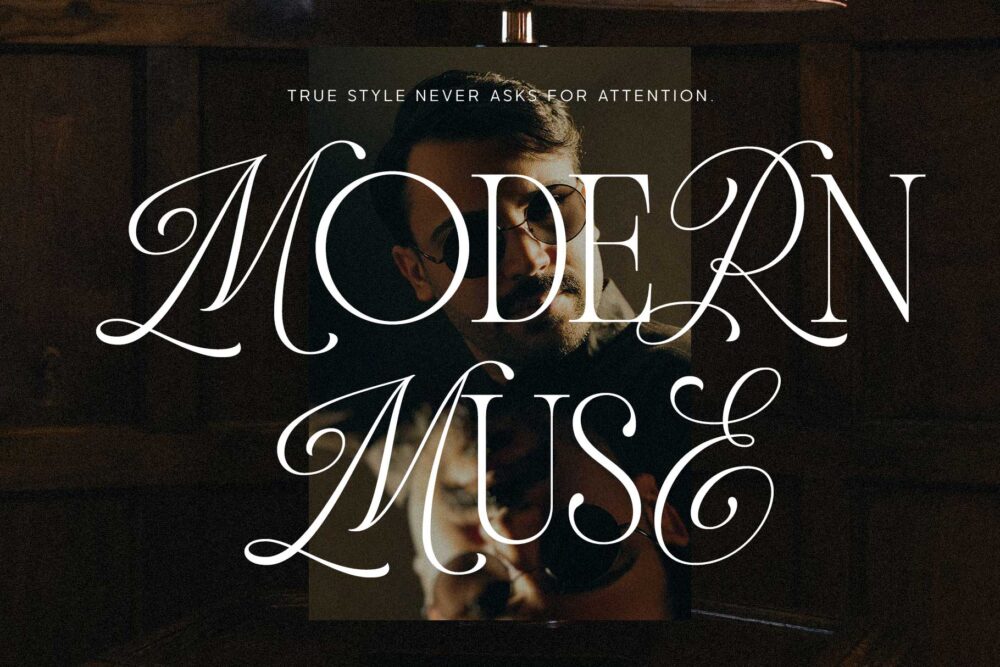 Andiena Bielsa modern luxury logo font
