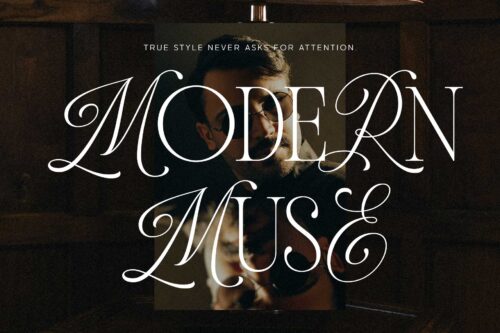Andiena Bielsa modern luxury logo font
