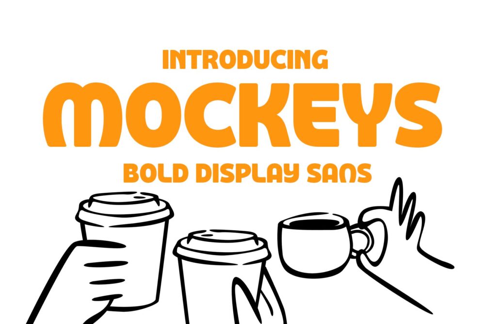Mockeys Playful Display Typeface