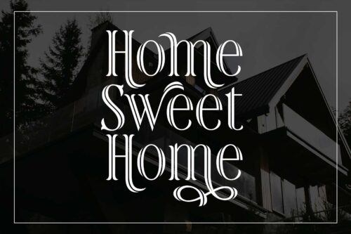 Rainhalf decorative serif display font featuring elegant swashes, stylistic alternates, and luxury typography for branding and editorial design.