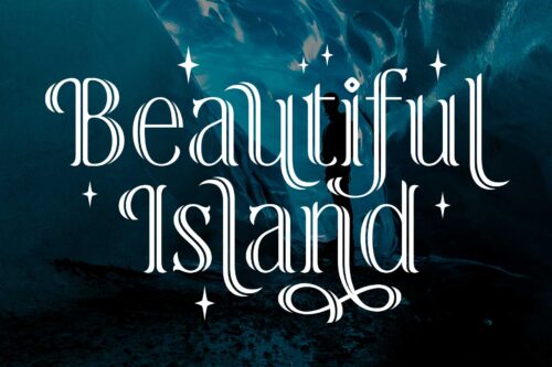 Rainhalf decorative serif display font featuring elegant swashes, stylistic alternates, and luxury typography for branding and editorial design.