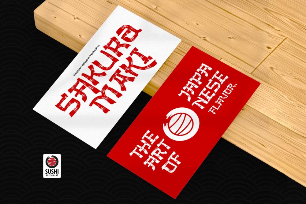 The Last Shuriken Rough Japanese Brush Font