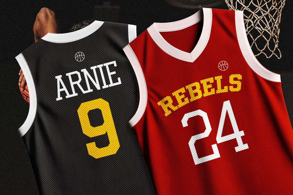 Gumbolt vintage varsity slab serif font for sports and collegiate branding