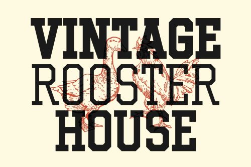 Gumbolt vintage varsity slab serif font for sports and collegiate branding