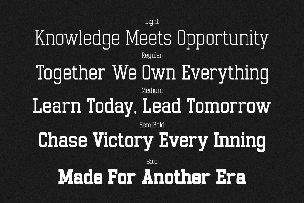 Gumbolt vintage varsity slab serif font for sports and collegiate branding