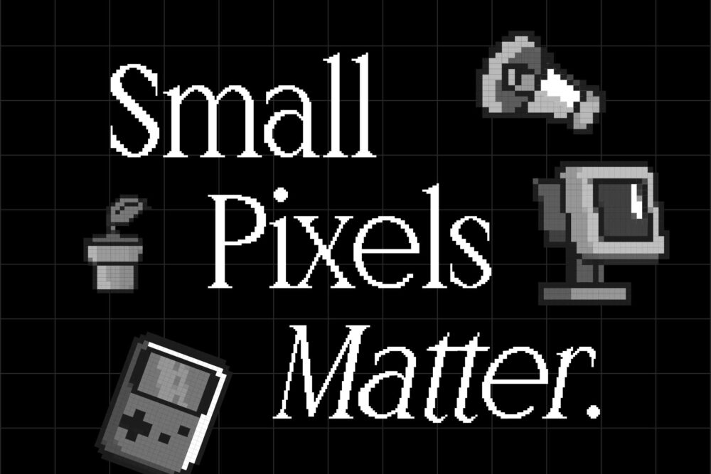 Windraw Aesthetic regular and italic pixel serif