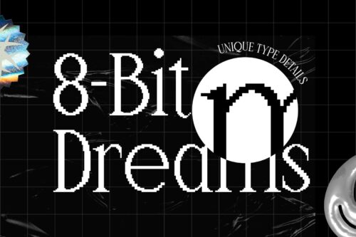 Windraw Aesthetic regular and italic pixel serif