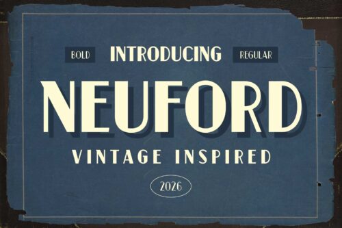Neuford – Vintage Display Font