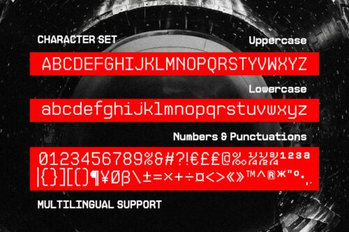 Informix retro techno monospaced font inspired by classic computer terminals and digital technology